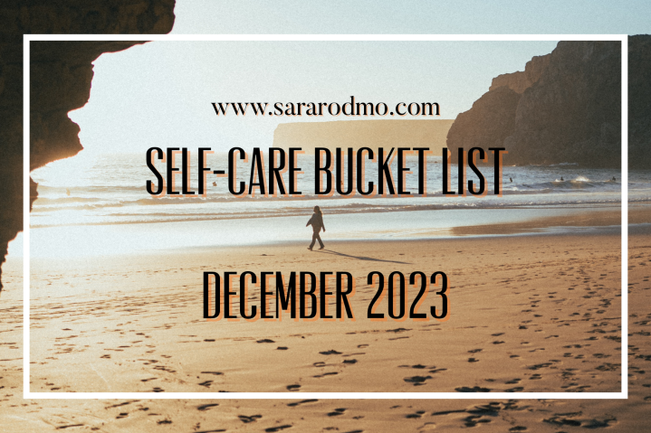 Selfcare Bucket List December 2023