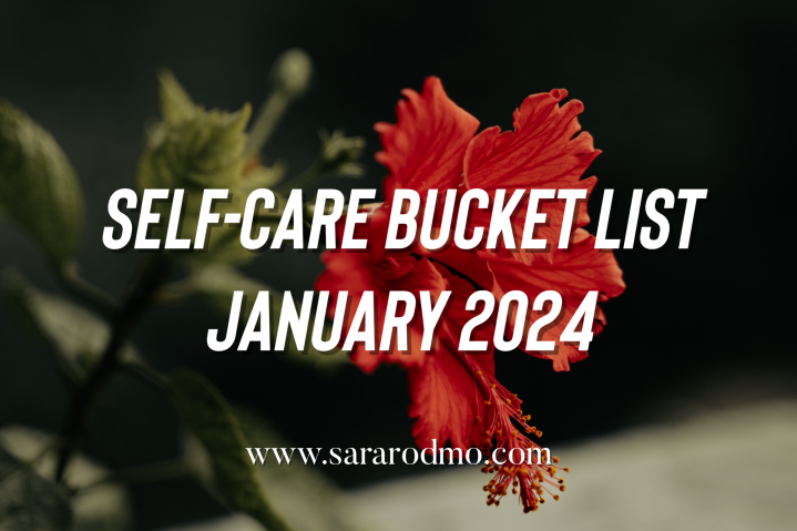 Self-care Bucket List January 2024